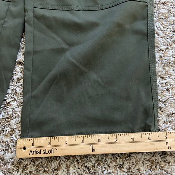 Prana Stretch Zion Cargo Pant Women's 2 Spruce 29" Inseam Relaxed Fit Straight - Picture 12 of 13
